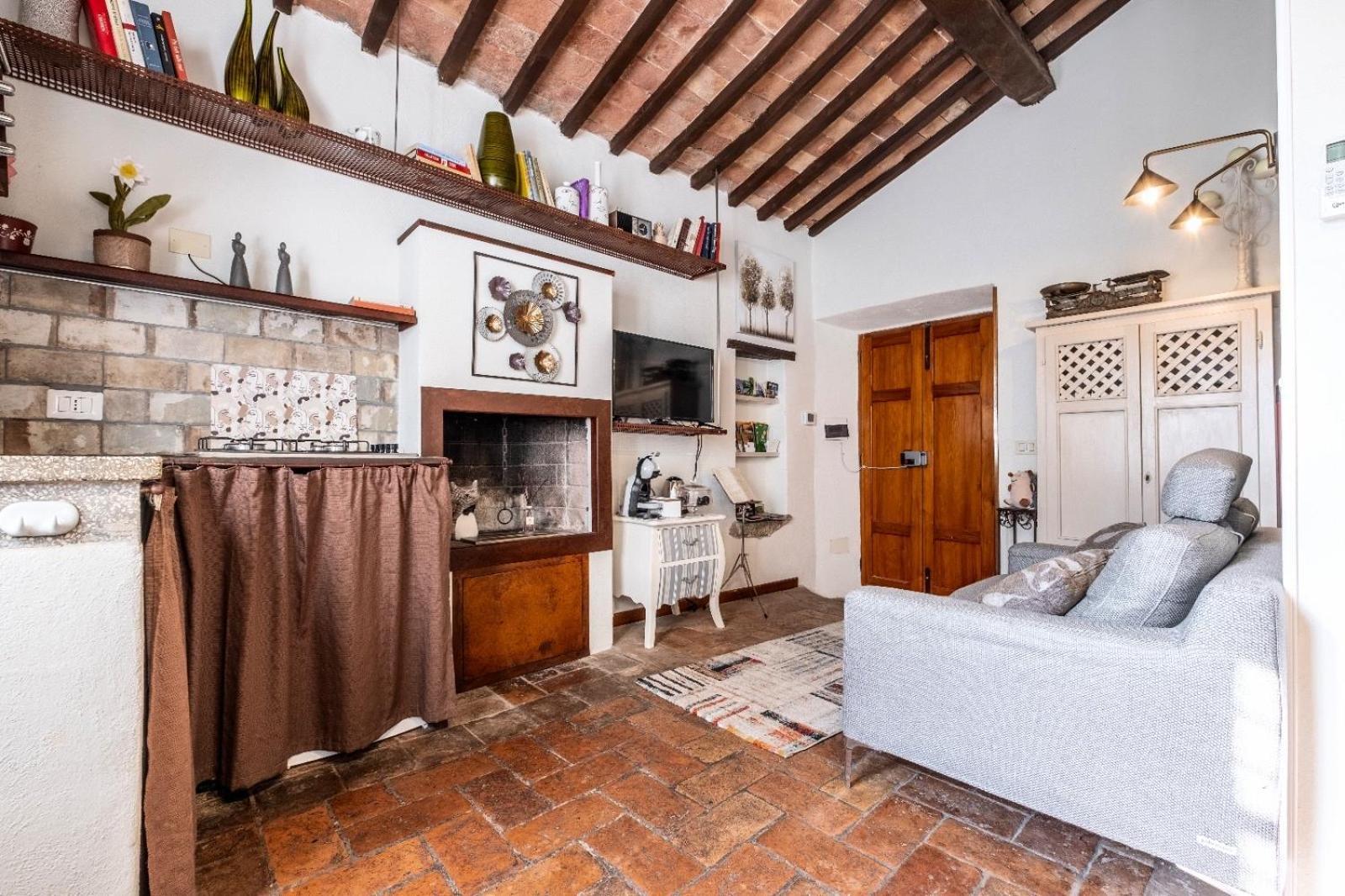 Ferienwohnung La Soffitta Nel Bastione Pitigliano Exterior foto