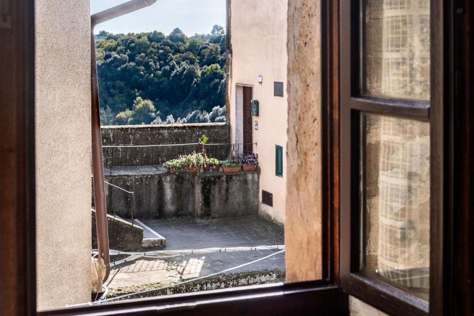 Ferienwohnung La Soffitta Nel Bastione Pitigliano Exterior foto
