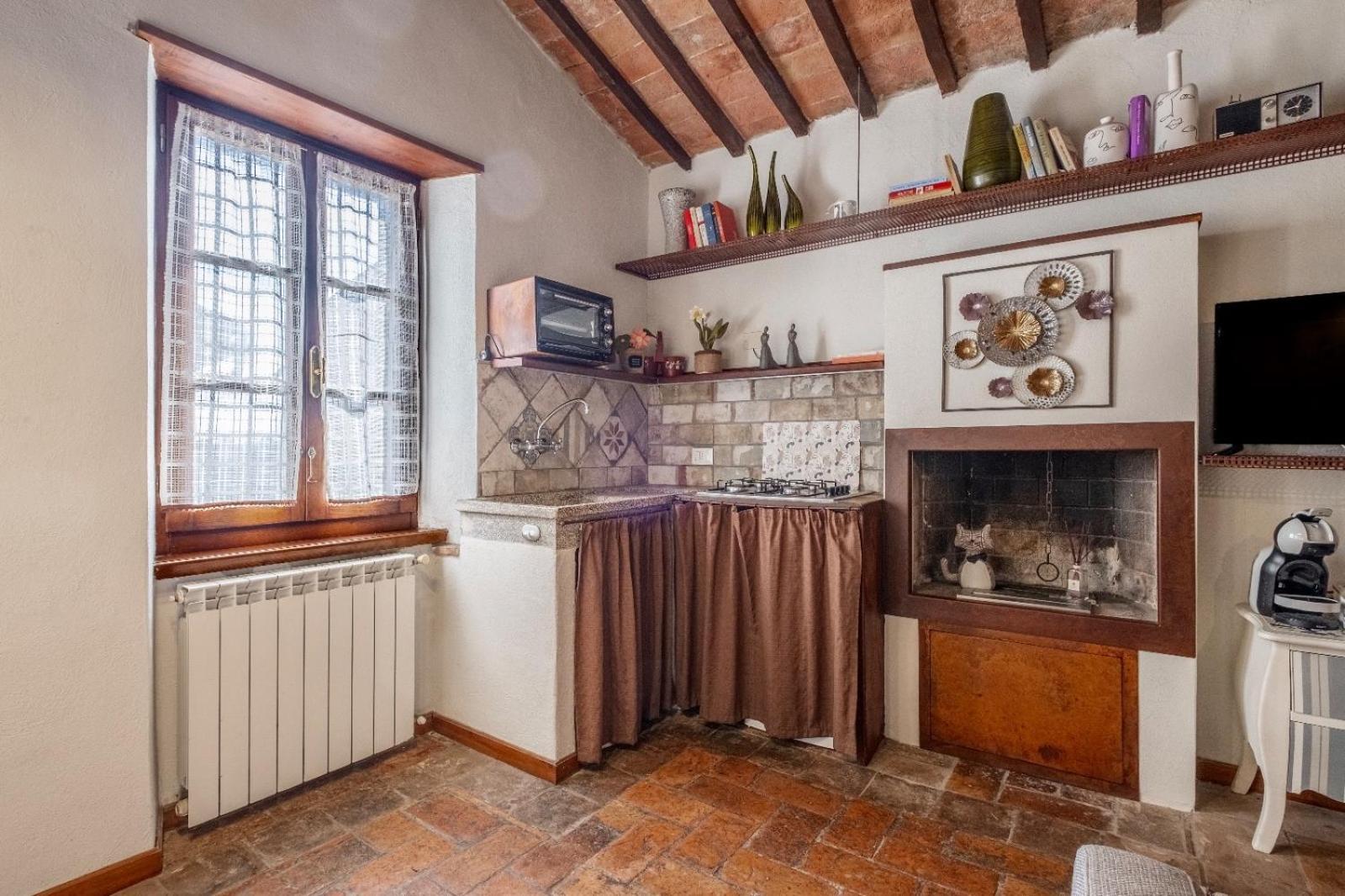 Ferienwohnung La Soffitta Nel Bastione Pitigliano Exterior foto